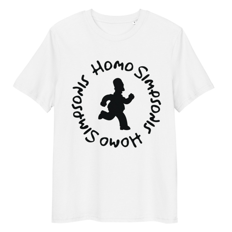 Homo Simpsonis Unisex organic cotton t-shirt