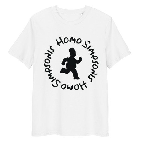 Homo Simpsonis Unisex organic cotton t-shirt