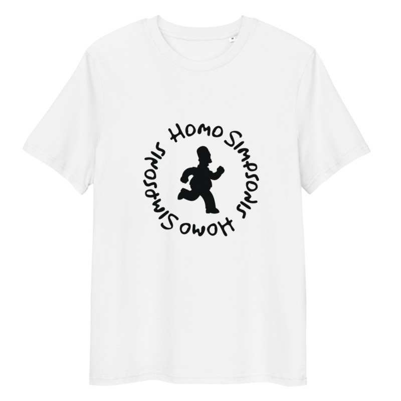 Homo Simpsonis - Unisex organic cotton t-shirt