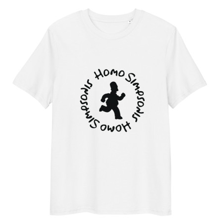 Homo Simpsonis - Unisex organic cotton t-shirt